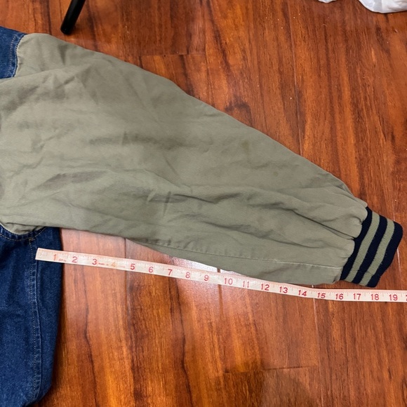 Wearguard Vintage Denim Varsity Jacket Size XL - Picture 9 of 9